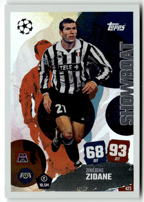 Topps Match Attax Champions League 2025-26 No. 423 Zinedine Zidane