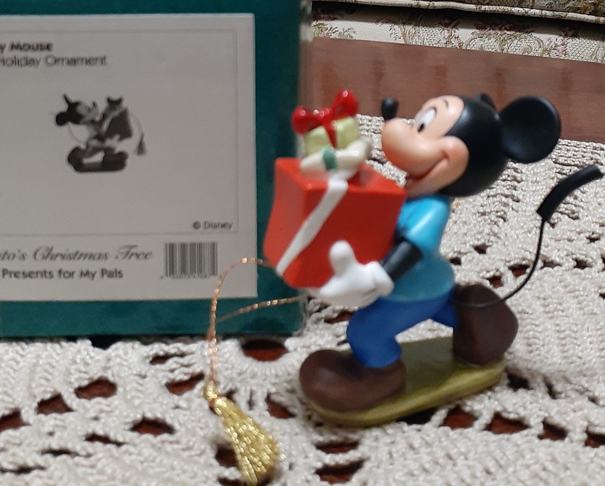 Disney~WDCC~PLUTO'S CHRISTMAS TREE~MICKEY~PRESENTS FOR MY PALS