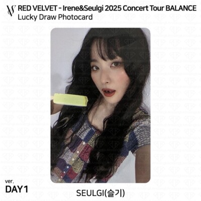 ON HAND] 2025 RedVelvet Irene & Seulgi Concert Tour Balance