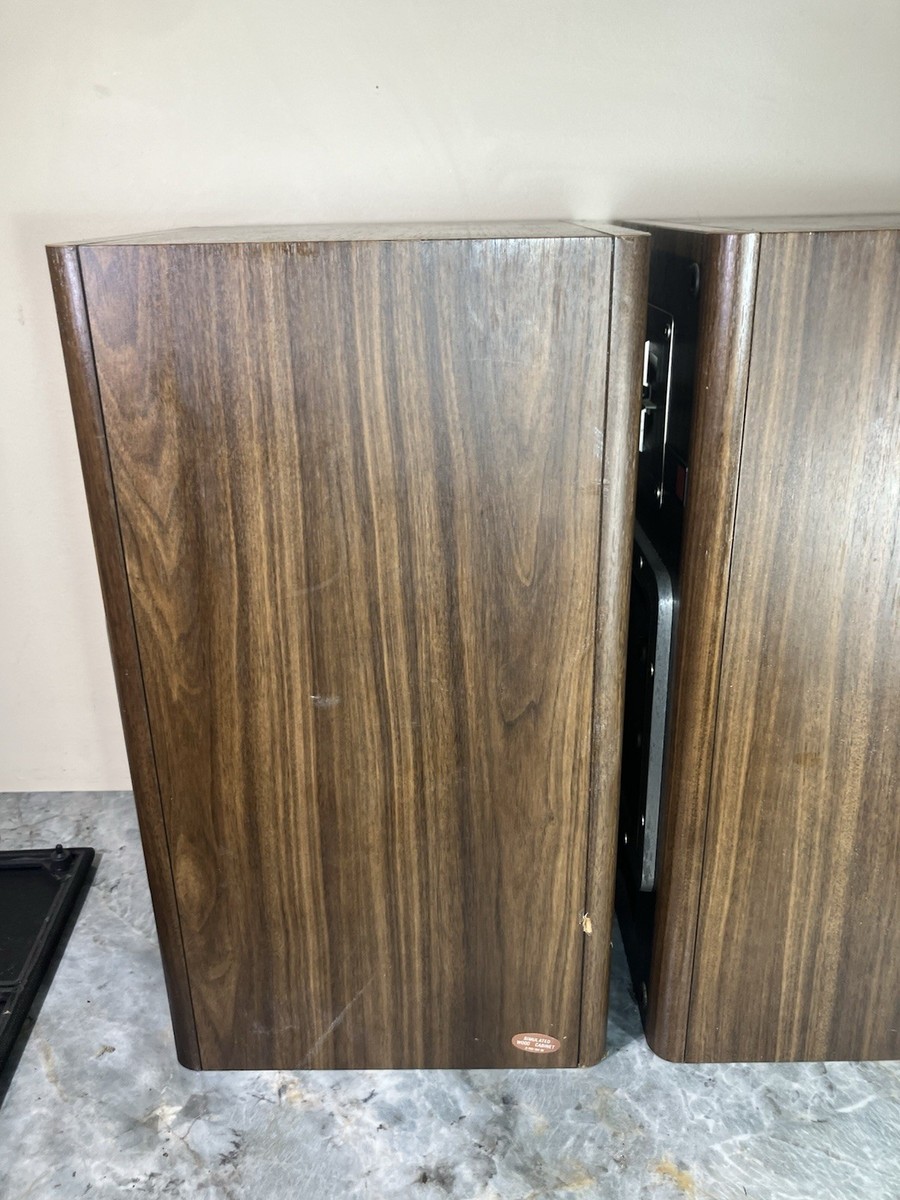 Pair Of Sony APM-22ES Speakers 6 Ohm 160w Tested Missing One Grill