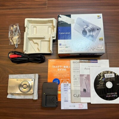 Buy Sony Cyber-shot DSC-W350 14.1MP Digital Camera - Silver online