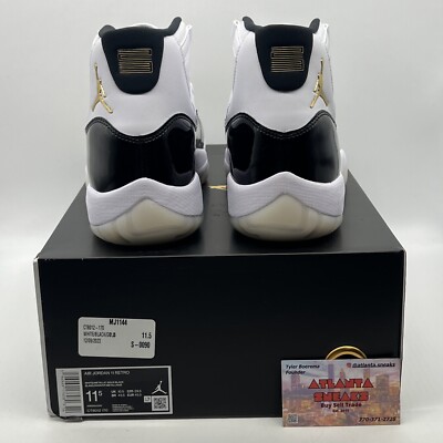 Size 11.5 - Jordan 11 Retro Mid Gratitude / Defining Moments Black