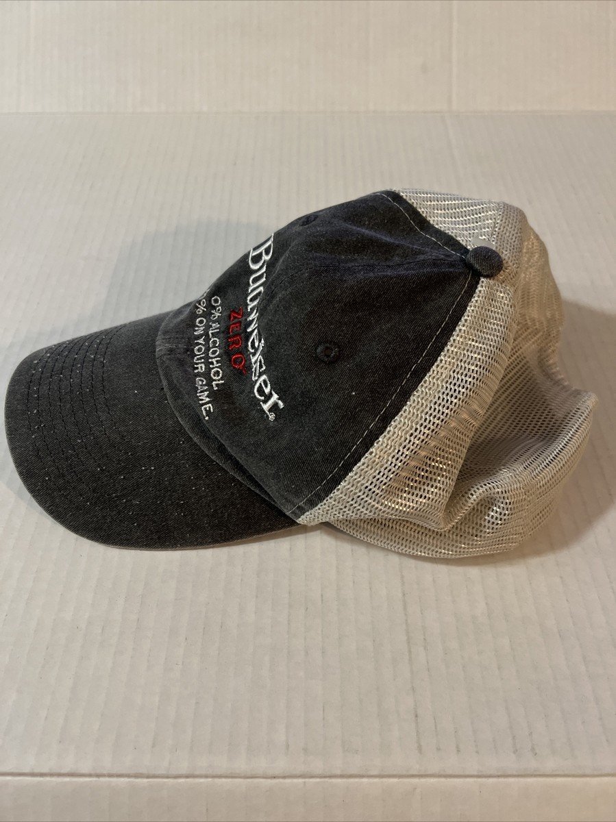 BUDWEISER ZERO Hat Baseball Ball Cap Adjustable SNAPBACK Mesh Back