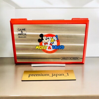 Game Watch MICKEY & DONALD Multi Screen Nintendo DM-53 Handheld