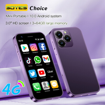 SOYES XS16 Unlocked Mini Android 4G LTE Cell Phones Smartphone