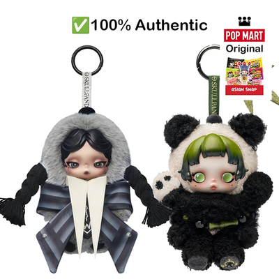 SKULLPANDA × Wednesday Lazy panda Plush Doll Pendant - POP MART | eBay