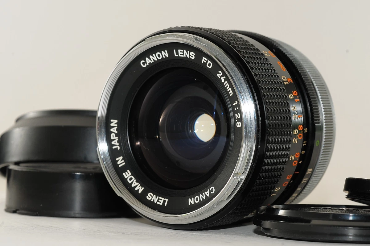 Canon FD f/2.8 Camera Lenses 24mm Focal for sale - eBay