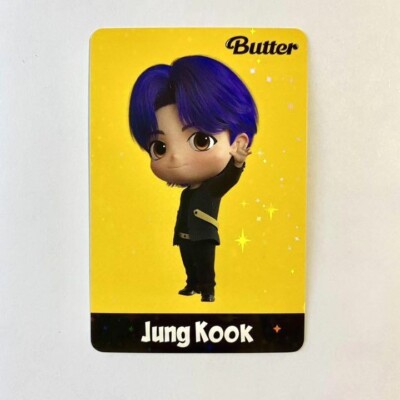 BTS Butter Tinytan SEGA Limited Original Glitter holo card