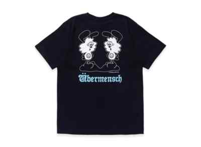VERDY x G-DRAGON Ubermensch FAM VICK T-Shirt Black White Unisex