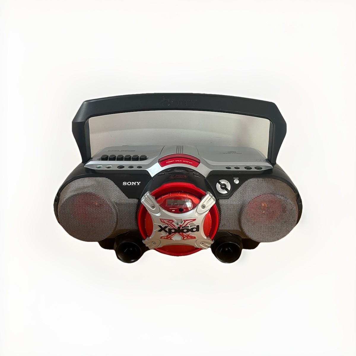 Sony Xplod CFD-G505 Boombox Mega Bass AM/FM Radio CD Cassette