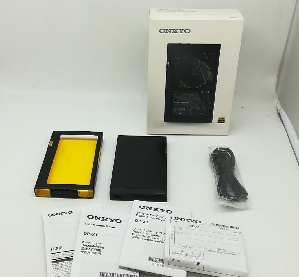 ONKYO DP-X1 Digital Audio Player DPX1 32GB Black USED | eBay