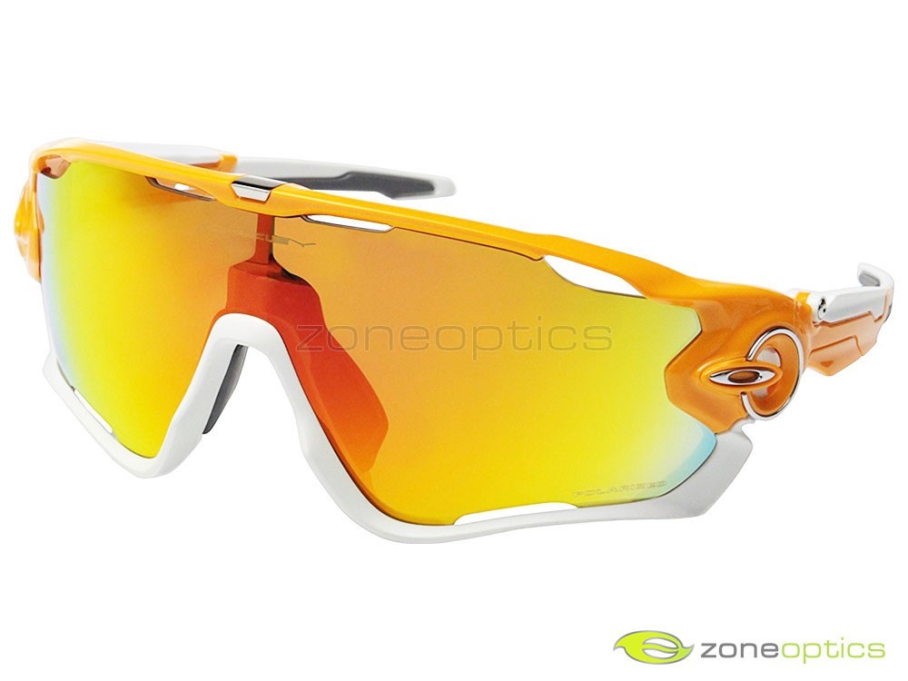 Oakley Jawbreaker Polarized Sunglasses OO9290-09 Atomic Orange