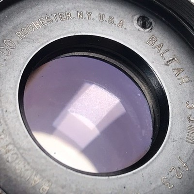 Bausch and Lomb 35mm F2.3 Baltar Cinema Film Lens | eBay