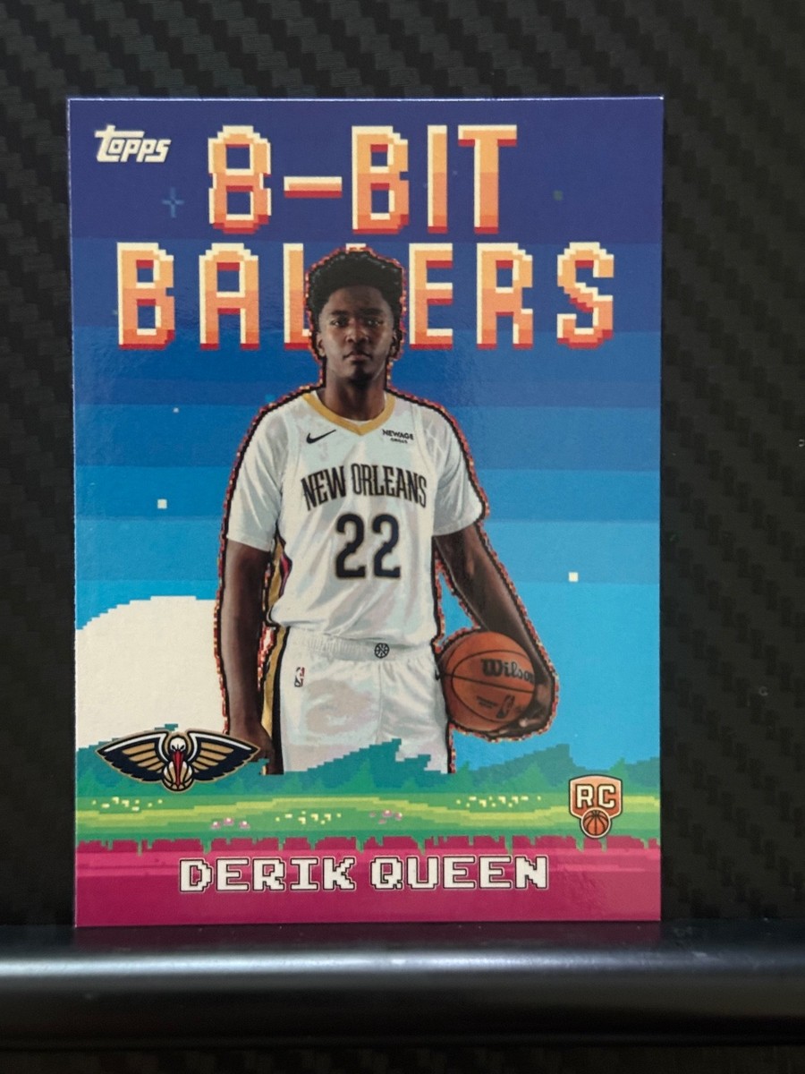 2025-26 Topps Basketball - Derik Queen 8-Bit Ballers RC #8B-39
