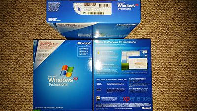 Microsoft Windows XP Professional with SP2,SKU E85-02665,Sealed