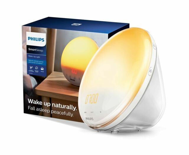 Philips HF3520 60 E Wake-Up Light With Colored Sunrise Simulation