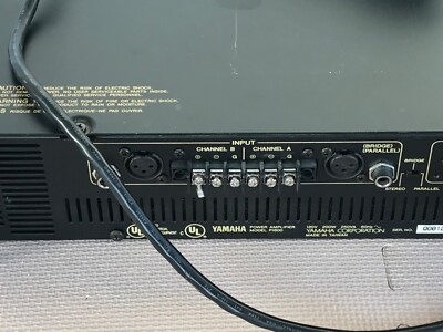 YAMAHA P1600 2 channel 160w per 400w max Power Amplifier | eBay