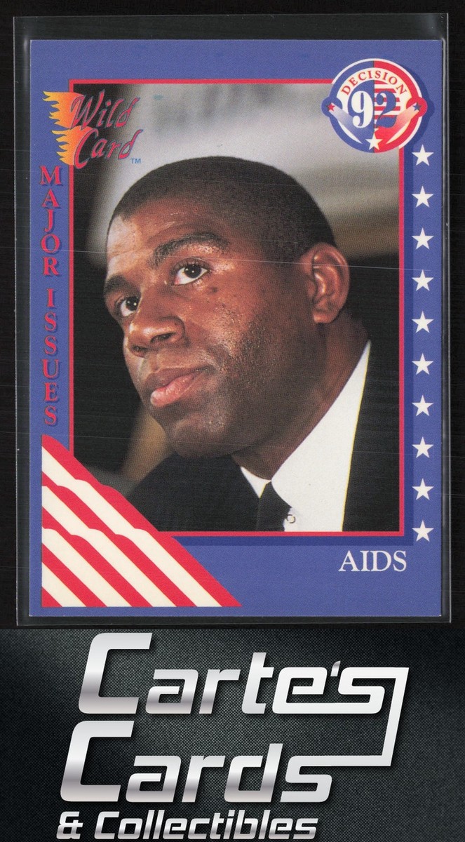 Magic Johnson 1992 Wild Card Decision '92 #16 AIDS | eBay