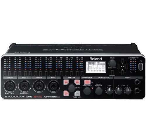 Roland UA-1010 OCTA-CAPTURE Audio Interface Digital Recorder Power
