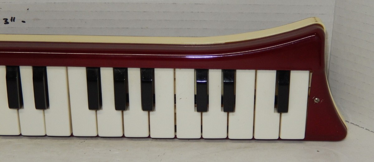 Hohner Melodica 27 Piano with Case Vintage Harmonica Made In