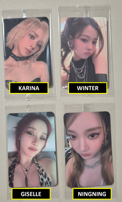 AESPA DIRTY WORK POB PHOTOCARD PC KTOWN4U ver KARINA WINTER