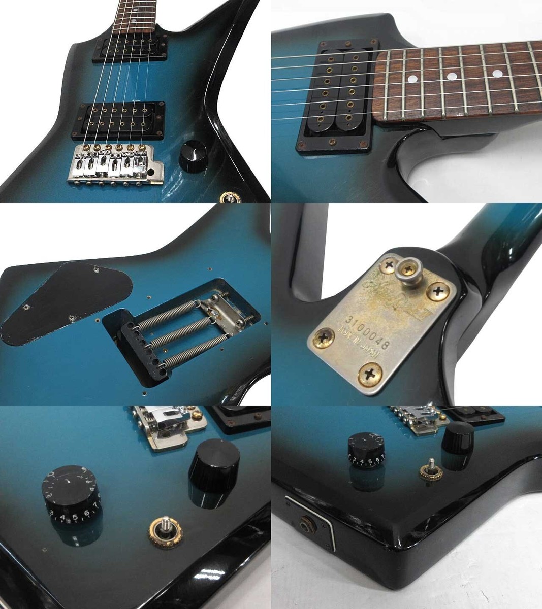 Aria Pro II ZZ Deluxe Electric Guitar Explorer JAPAN 1983 Used | eBay