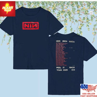 Nine Inch Nails Peel It Back Tour 2025 Shirt Limited Edition Fan
