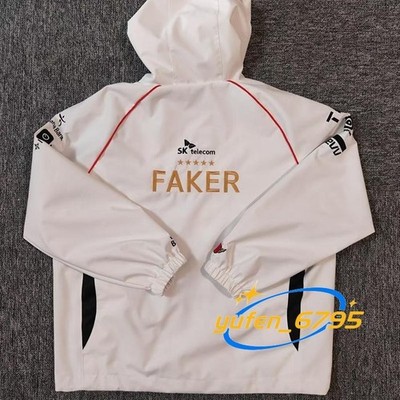 New 2025 LCK Team T1 Uniform Jersey S14 Faker Jacket LOL World