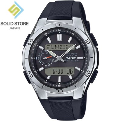CASIO WAVE CEPTOR WVA-M650-1AJF Radio Solar Analog Digital Watch