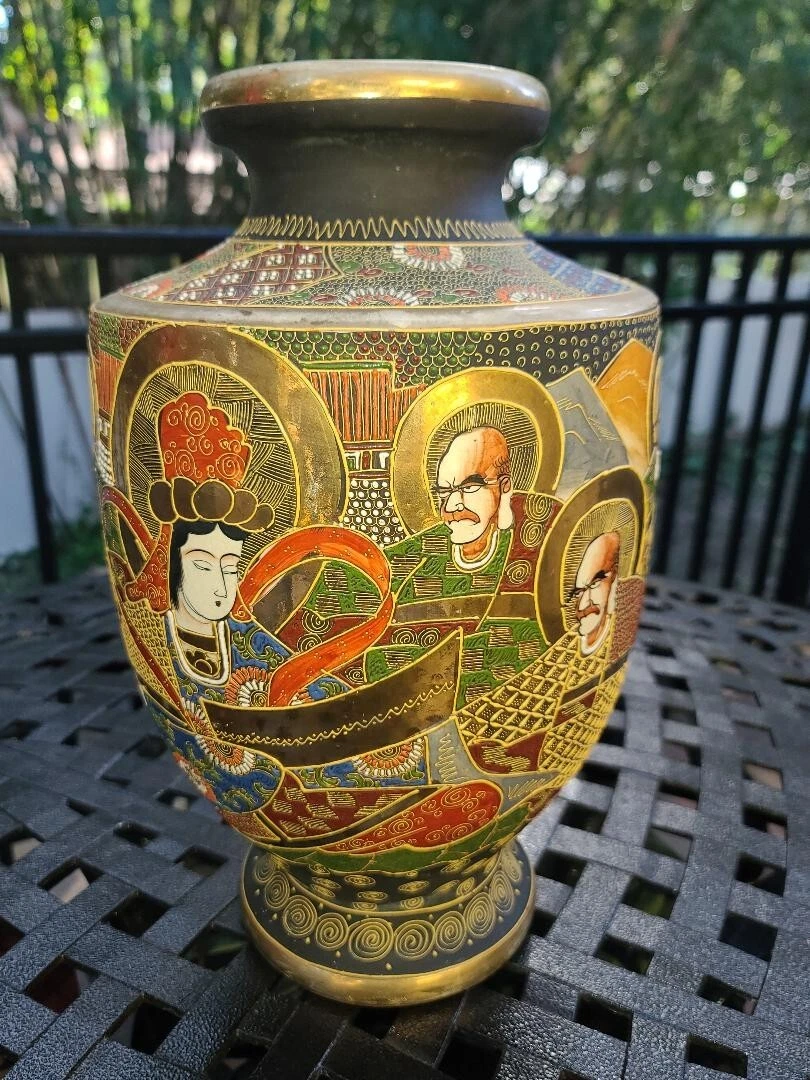 陶瓷1850-1899 年日本花瓶| eBay