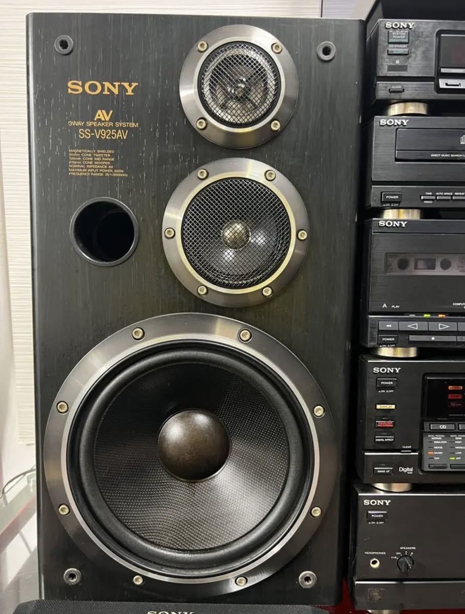 SONY Liberty LBT-V925 with record Used Working From Japan Free