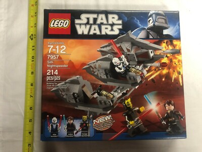 Lego Star Wars 7957 Sith Nightspeeder Set Asajj Anakin Savage