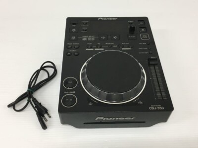 Pioneer DJ CDJ-350 Black CD/Digital Media Player DJ Player Multi