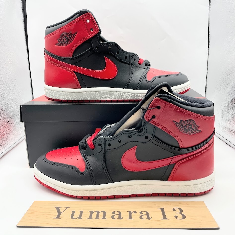 Nike Air Jordan 1 High 85 Bred Red HV6674-067 Men's Size | eBay
