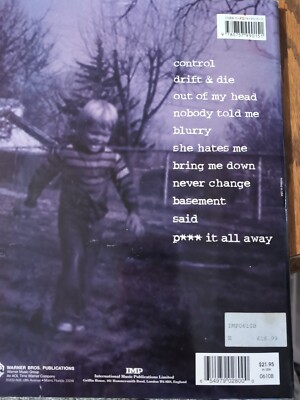 PUDDLE OF MUDD with COME CLEAN - TAB, CHORDS + LYRICS - IMP - VGC