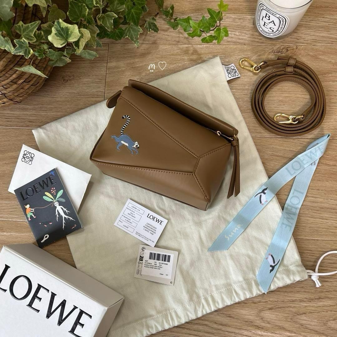 LOEWE x Suna Fujita Lemur Puzzle Bag Mini Hand Shoulder Limited