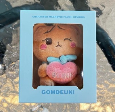 BLACKPINK DEADLINE Seoul GOMDEUKI Character Magnetic Plush Keyring