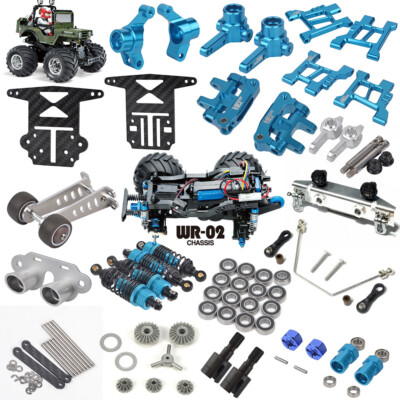 Option Aluminum Upgrades Parts for Tamiya WR-02CB WR02 Wild Willy