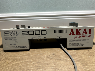 Vintage Akai Professional EWV2000 Module Synthesizer and EWI 1000
