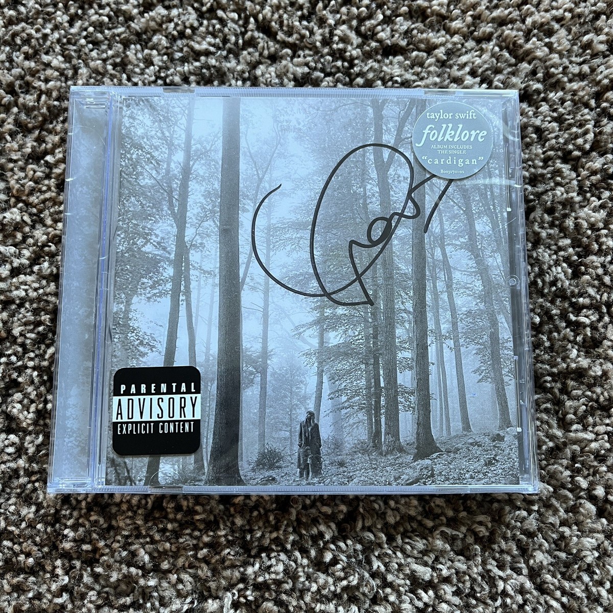 SIGNED Taylor Swift Folklore CD | eBay