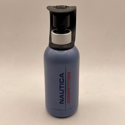Nautica COMPETITION Cologne Spray For Men 2.4oz 72ml Vtg 1997 RARE