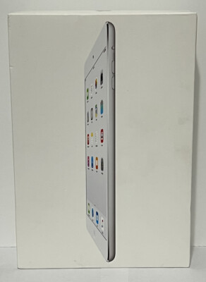 Apple iPad mini 2 Wi-Fi 32GB ME280LL/A Model A1489 Silver - New in