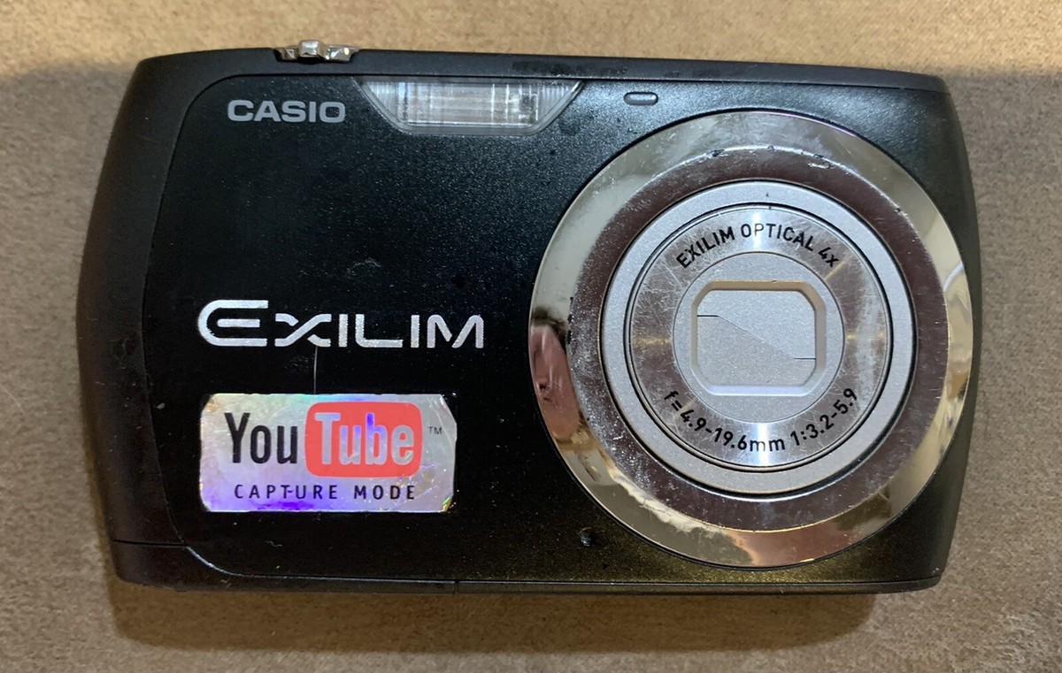 Casio EXILIM 12.1 MP Digital Camera You Tube Capture Mode - Black
