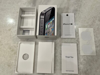 Apple iPhone 4s MD276LL/A Black 16GB A1387 Original BOX ONLY! With