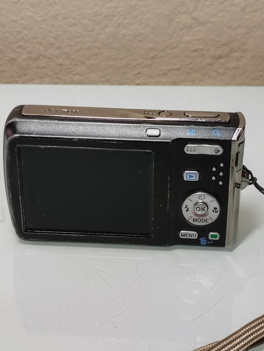 Pentax Optio M60 10MP Digital Camera 5X Old Camera Untested | eBay
