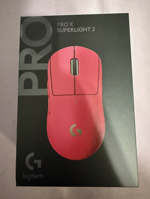 Logitech G PRO X Superlight 2 Wireless Gaming Mouse-Magenta