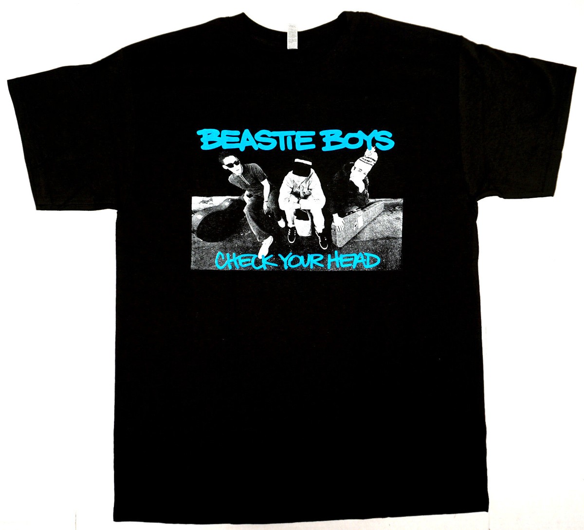 BEASTIE BOYS Check Your Head T-shirt MikeD MCa Ad-Rock Tee Mens