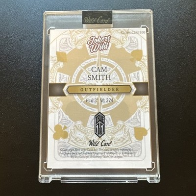 2025 Wild Card Multi Jokers Wild Joker TRUE 1/1 RC Rookie - Cam