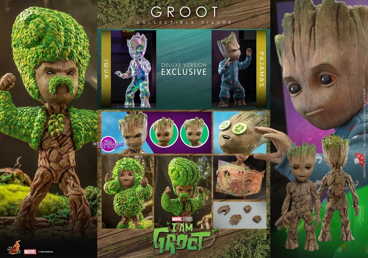 New Hot Toys TMS089 I AM GROOT Life-size GROOT Action Figure Model