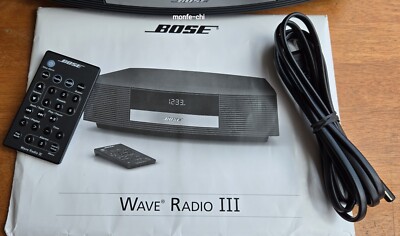 Bose Wave Radio III AM / FM Radio | eBay